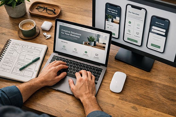 Responsive Webdesign auf verschiedenen Ger&auml;ten